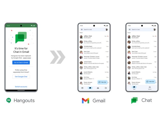 google hangouts నవంబర్లో మూసివేయబడుతుంది